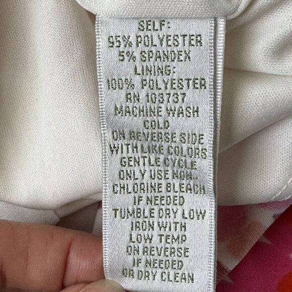 Donna Morgan tie waist dress retro size 2 - Picture 6 of 11